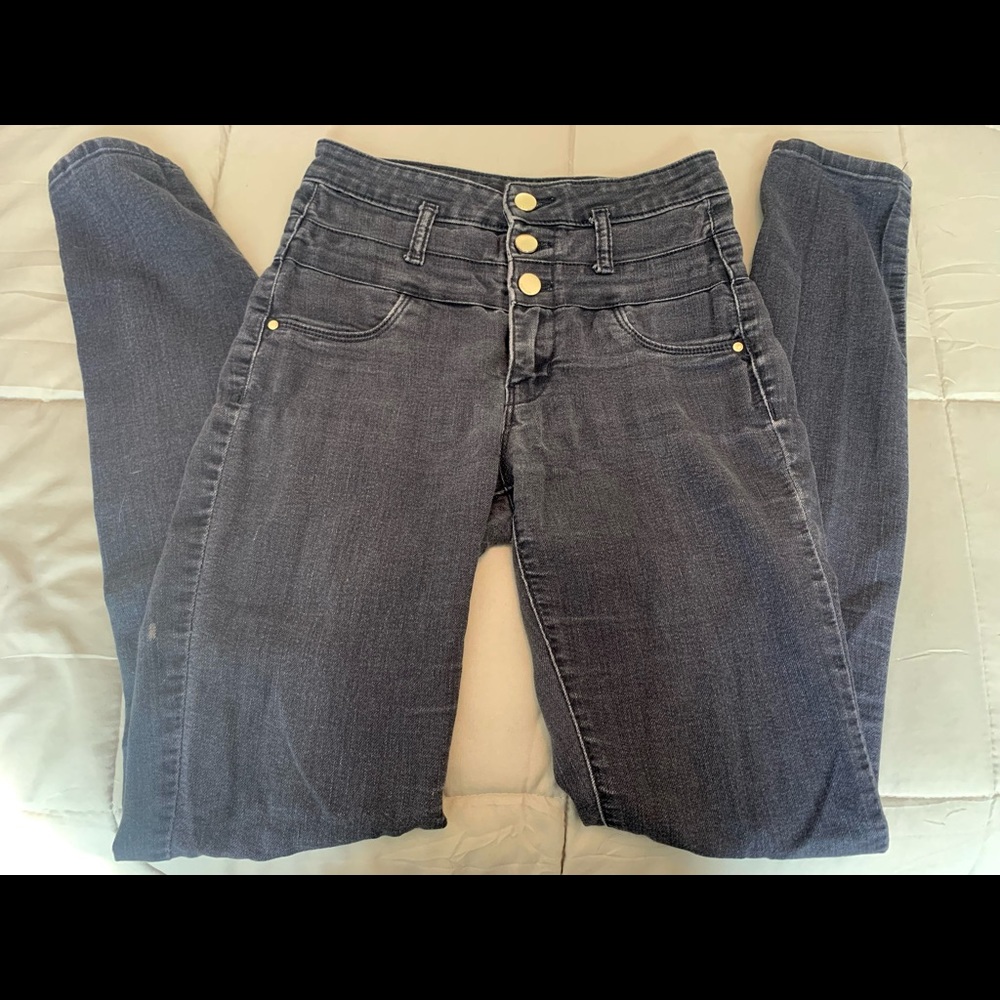 Refuge high-waisted skinny jeans